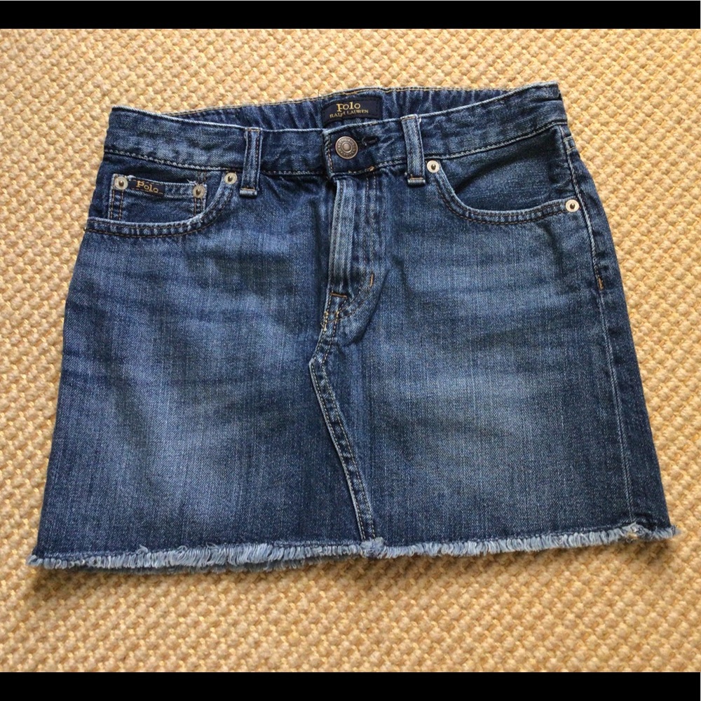 Polo Ralph Lauren Denim Skirt, Size 12/14